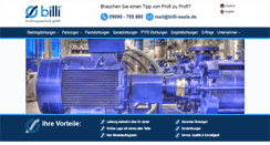 Desktop Screenshot of billi-seals.de